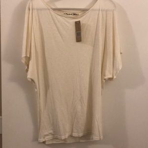 Michael Stars off shoulder dolman tee